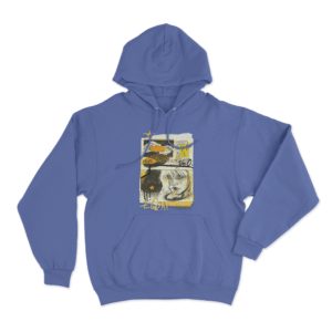 Ego Unisex Hoodie Blue