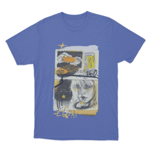 Ego Unisex T Shirt Blue