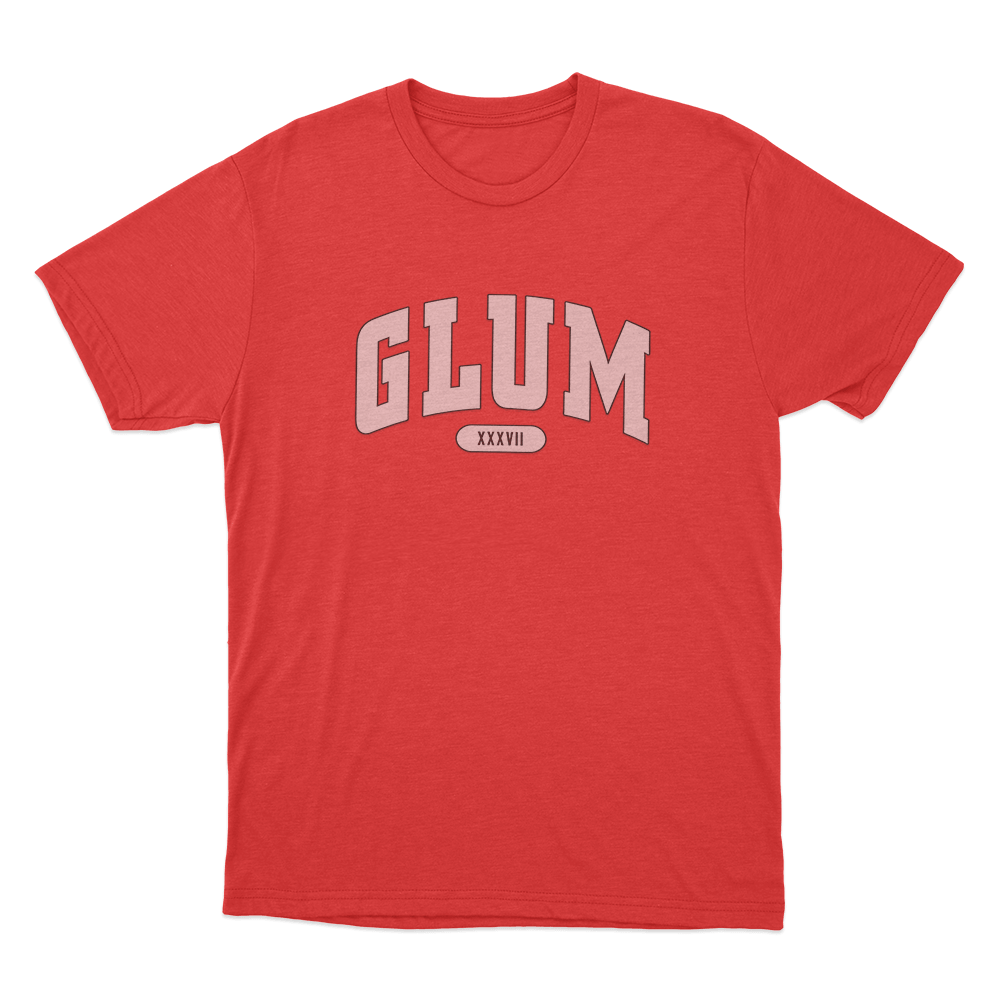 Glum Unisex T Shirt Red Glum Unisex T Shirt Red
