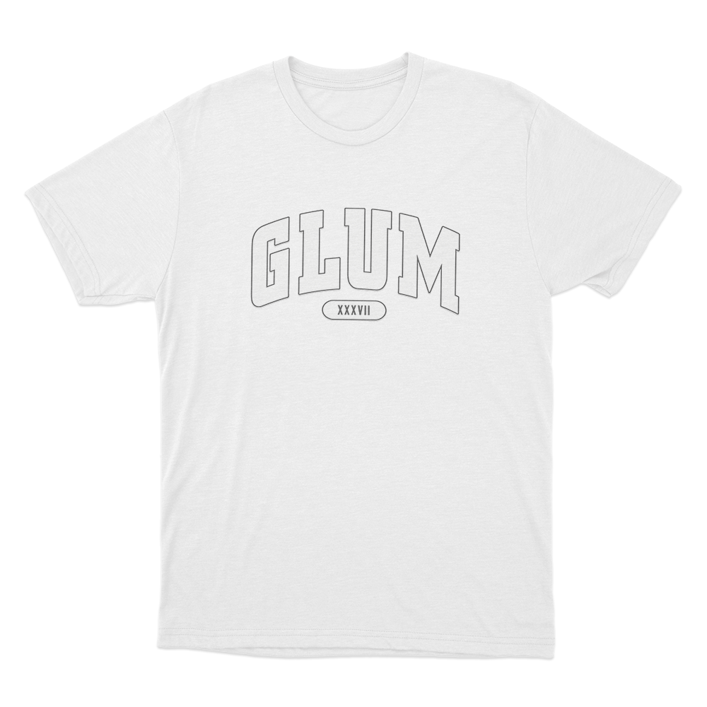 Glum Unisex T Shirt White Glum Unisex T Shirt White