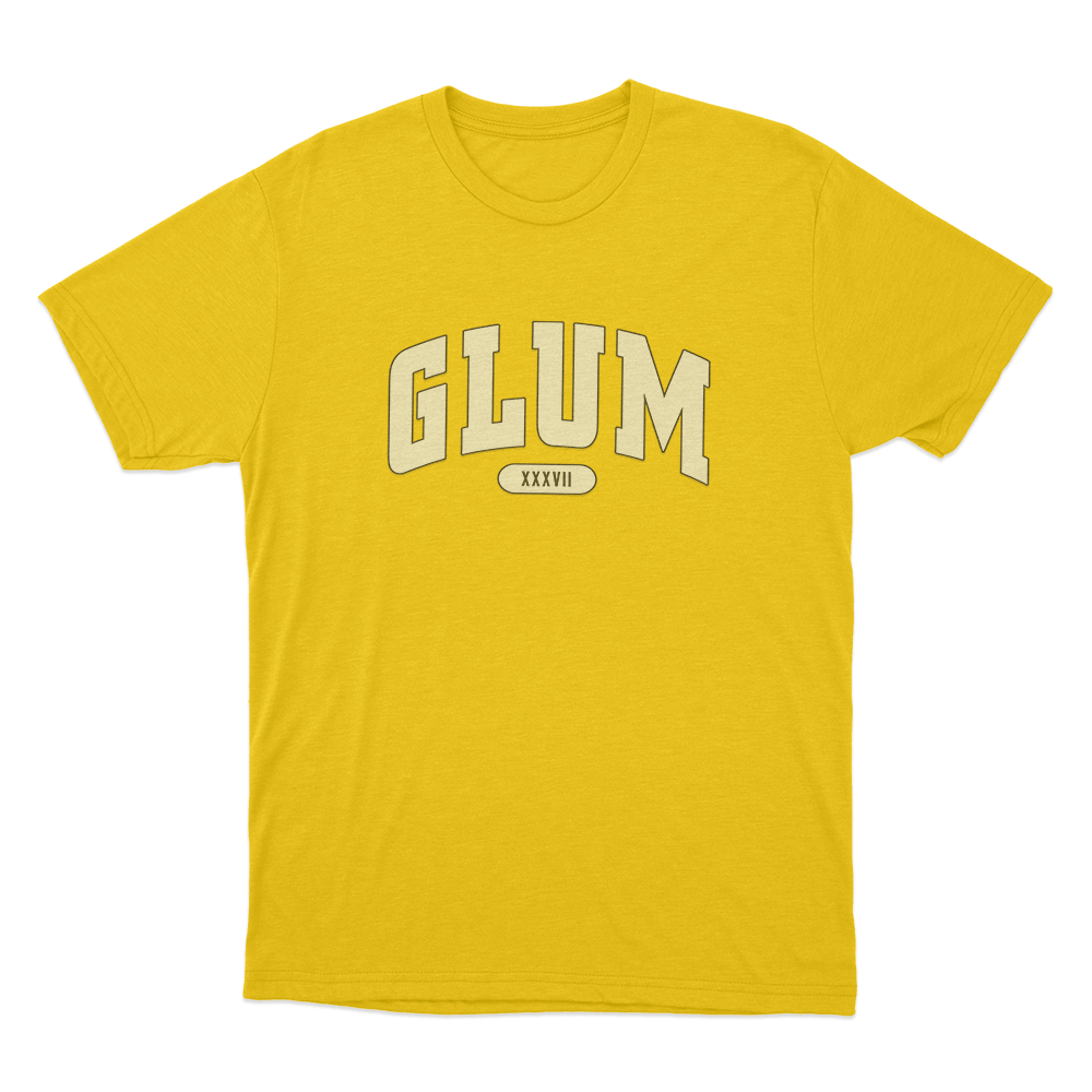 Glum Unisex T Shirt Yellow Glum Unisex T Shirt Yellow