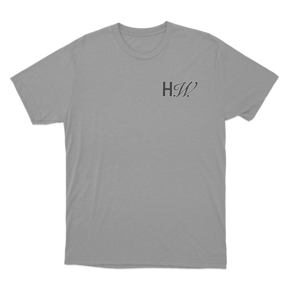 HW Unisex T Shirt Grey HW Unisex T Shirt Grey