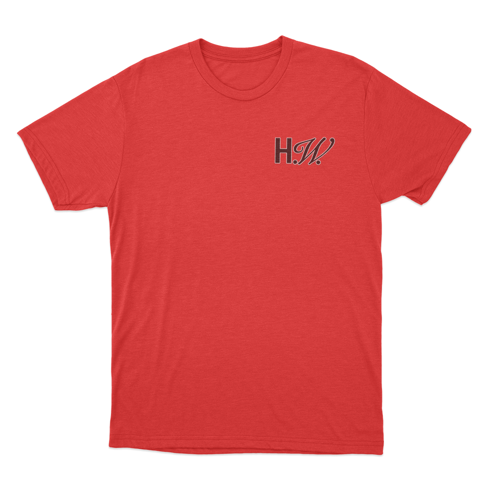 HW Unisex T Shirt Red HW Unisex T Shirt Red