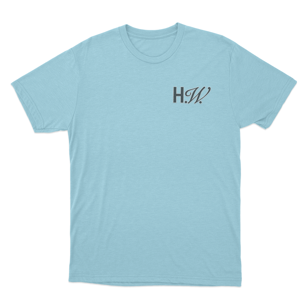 HW Unisex T Shirt Sky Blue HW Unisex T Shirt Sky Blue