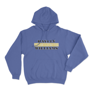 Hayley Williams Logo Unisex Hoodie Blue