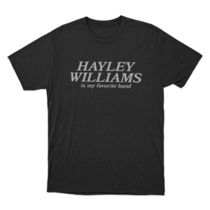 My Favorite Band Unisex T Shirt Black