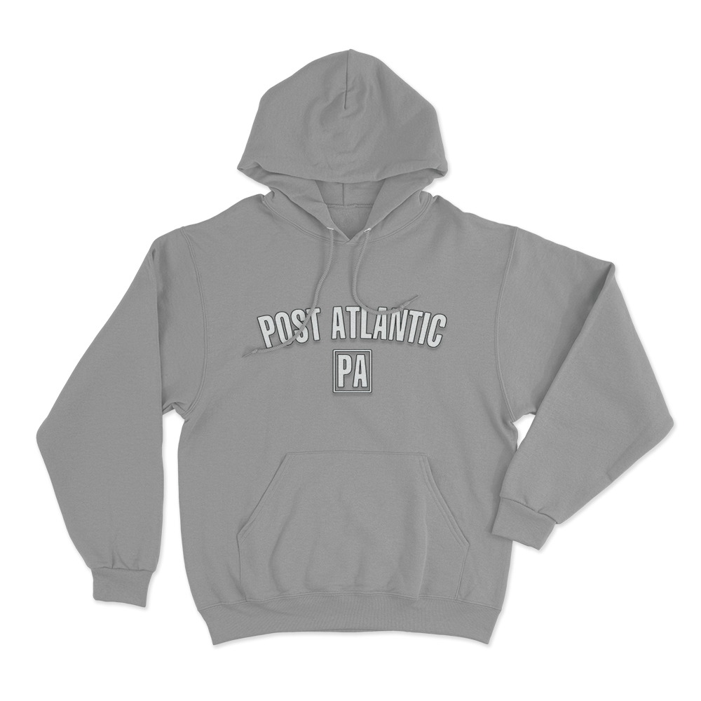 Post Atlantic Unisex Hoodie Grey Post Atlantic Unisex Hoodie Grey